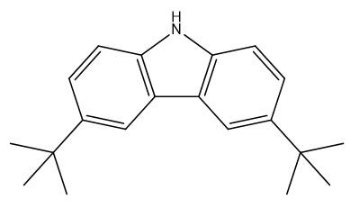 3,6-Di-terz-butilcarbazolo CAS: 37500-95-1